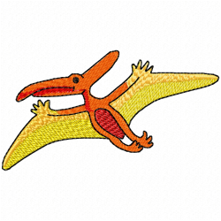 Dinosaur Embroidery Design 6